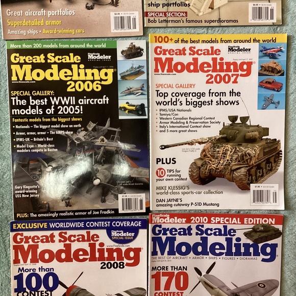 6 Great Scale Modeling FineScale Modeler Special Edition Magazine 2004-2008 2010 - Picture 4 of 11